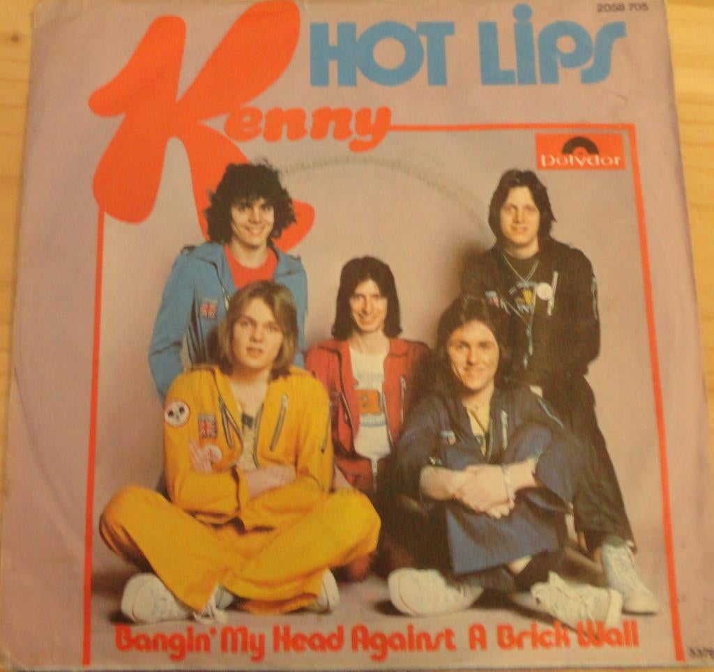 Kenny > Hot Lips, Gebruikt, 7 inch, Single, Ophalen of Verzenden