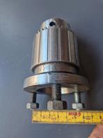 boorkop voor op de draaibank., Ophalen of Verzenden, Gebruikt, Metaaldraaibank