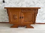 Mooi antiek eiken kastje met fraai houtsnijwerk, Antiek en Kunst, Antiek | Meubels | Kasten, Ophalen
