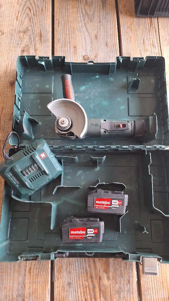 Metabo WPB 18 LTX BL 125 Quick accu Slijptol haakse slijper, ., Ophalen of Verzenden, Zo goed als nieuw, .