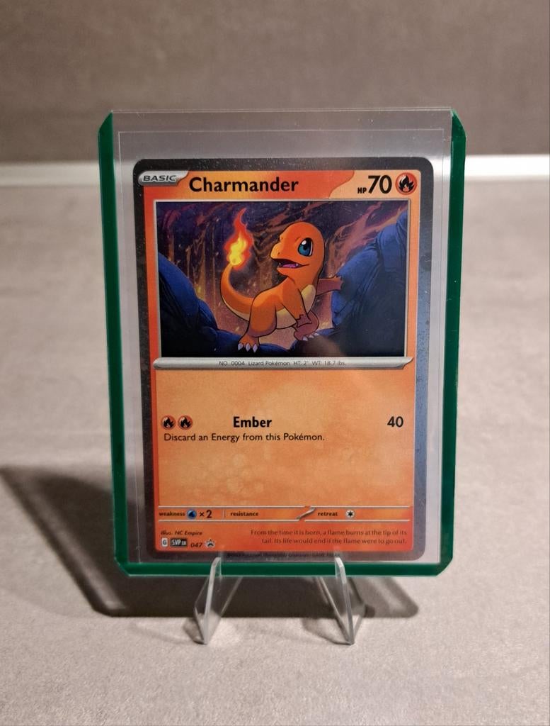 Charmander 047 scarlet & violet promo, Hobby en Vrije tijd, Verzamelkaartspellen | Pokémon, Ophalen of Verzenden