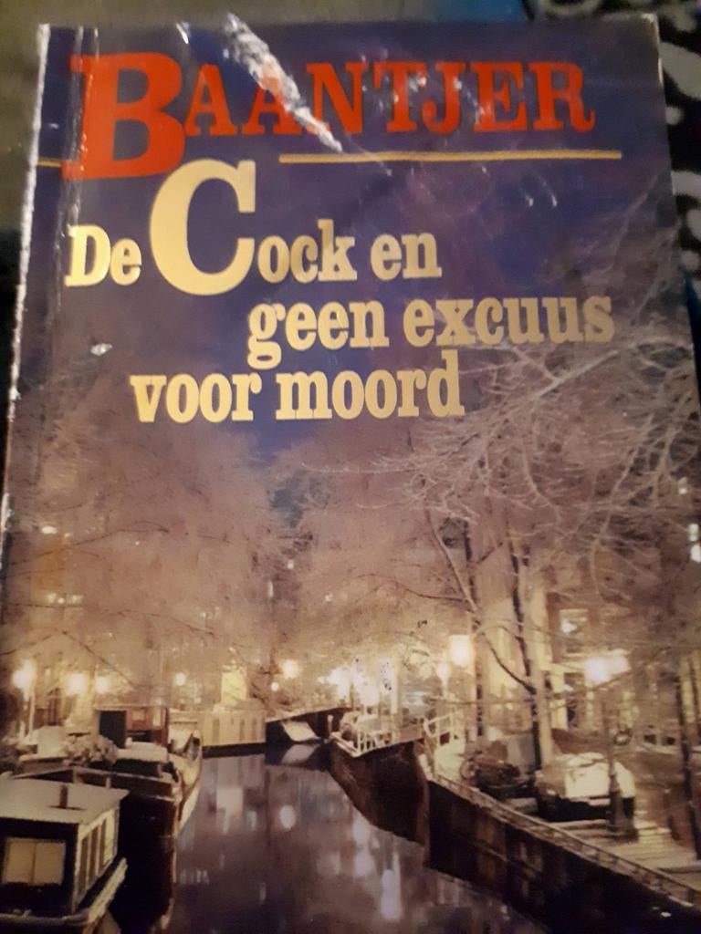 Baantjer de cock en geen excuus voor meerd boek dieden  Dida, Ophalen of Verzenden