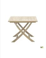 Vouwtafel acacia white wash - nieuw, Ophalen, Nieuw