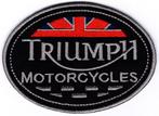 Triumph Motorcycles stoffen opstrijk patch embleem #28, Ophalen of Verzenden, Nieuw