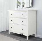 Ikea Hemnes ladekast/commode wit, Gebruikt, 3 of 4 laden, Minder dan 100 cm, 25 tot 50 cm