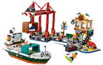LEGO City 60422 Haven met VrachtSchip 1226 delig, Ophalen of Verzenden, Nieuw, Complete set, Lego