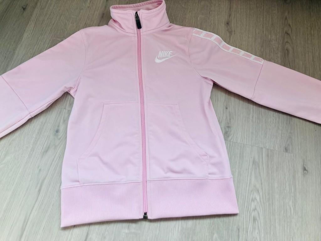 NIKE meisjes vest / sweatshirt maat 128–137 (8–10 jaar) roze, Kinderen en Baby's, Kinderkleding | Maat 128, Meisje, Trui of Vest