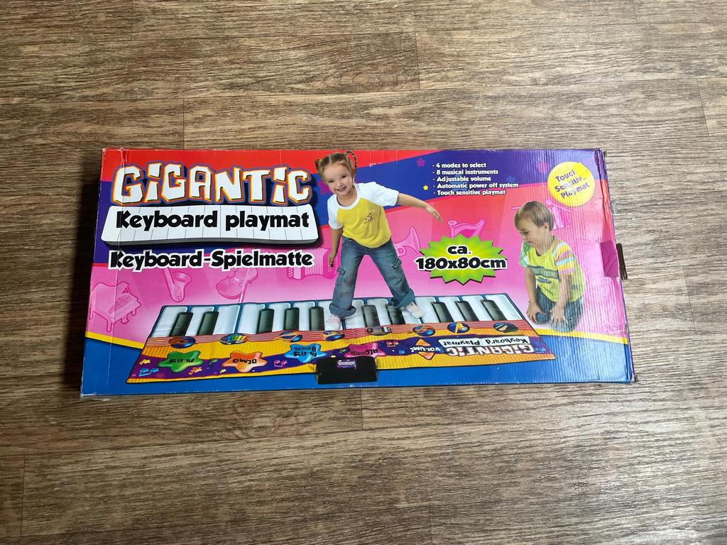 Keyboard speelmat, Ophalen, Gebruikt