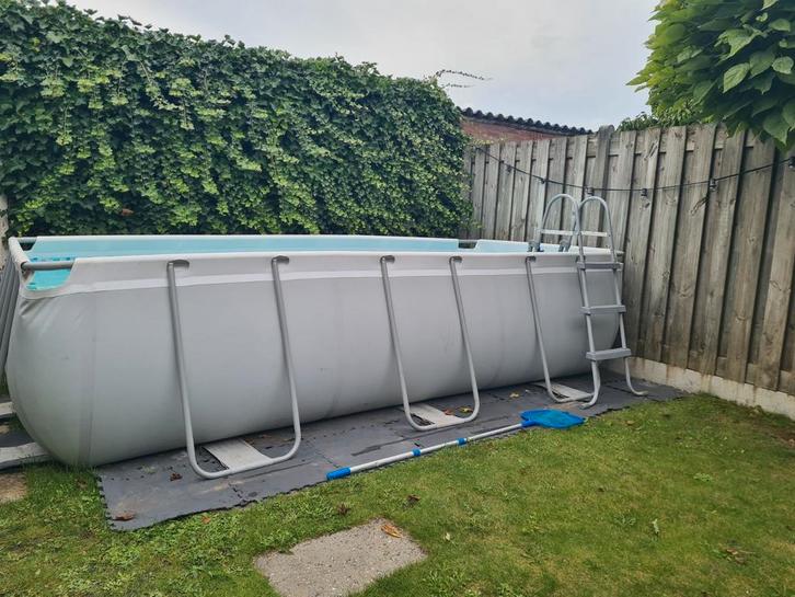 Complete set. Opzetzwembad Bestway 4.O4X201CM, Tuin en Terras, Zwembaden, Ophalen
