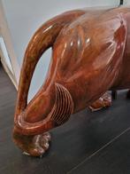 Houten Leeuw GRRRRRRR, Ophalen