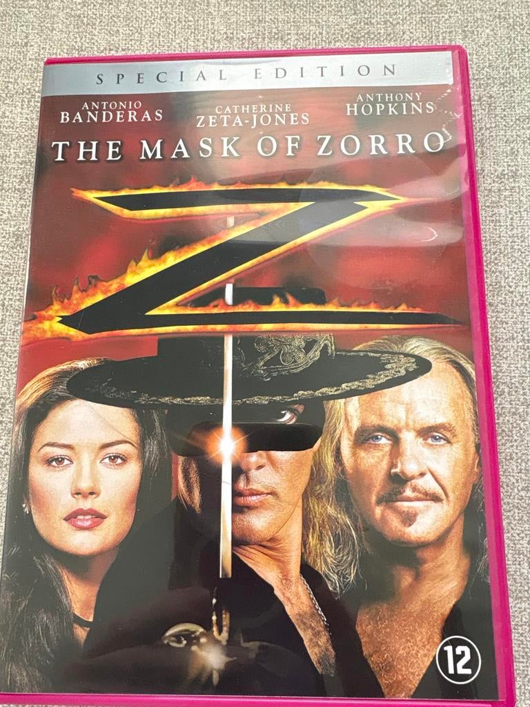 DVD The Mask of Zorro Special Edition, Vanaf 12 jaar, Ophalen of Verzenden, Gebruikt, Actie