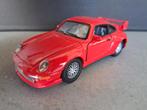 Porsche 911 GT2 (993) - Rood - Schaalmodel, Ophalen of Verzenden, Zo goed als nieuw, Overige merken