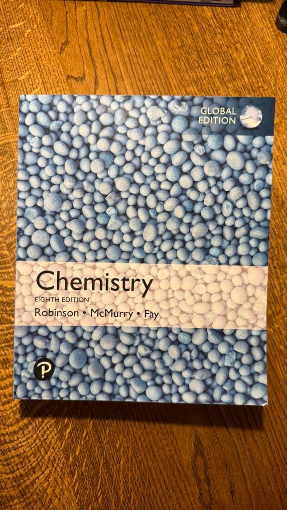 Chemistry - Robinson, McMurry, Fay - Global Edition, Boeken, Ophalen of Verzenden, Beta, Zo goed als nieuw, HBO