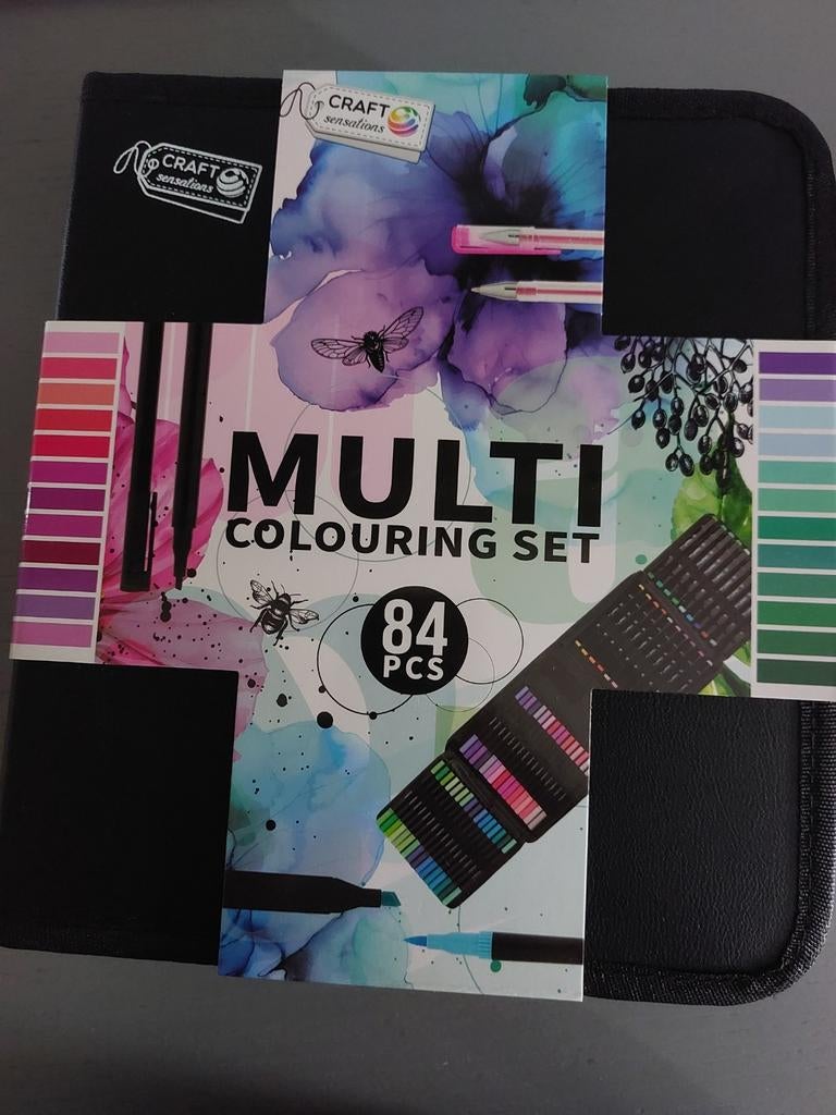 48 dubbele markers, 20 winmarkers,8 gelpennen, 8 fineliners, Hobby en Vrije tijd, Tekenen, Ophalen of Verzenden, Nieuw, Potlood of Stift