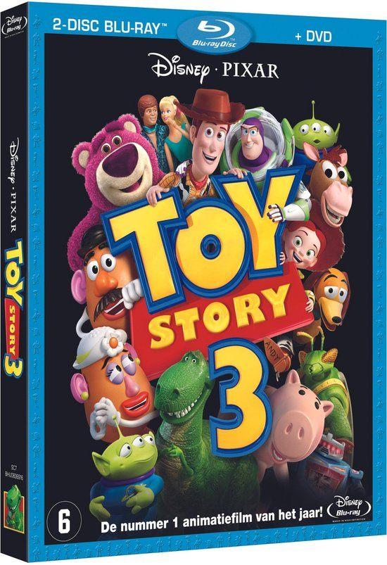 Toy Story 3 2XBlu-Ray + 1 X DVD, Europees, Tekenfilm, Verzenden, Zo goed als nieuw