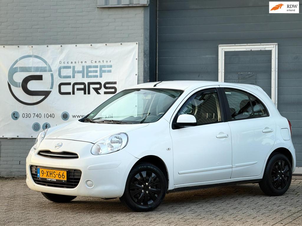 Nissan Micra 1.2|APK|AIRCO|5D|VOLHISTORIE|NIEUWE DIS KETTING, Voorwielaandrijving, Euro 5, Stof, Gebruikt