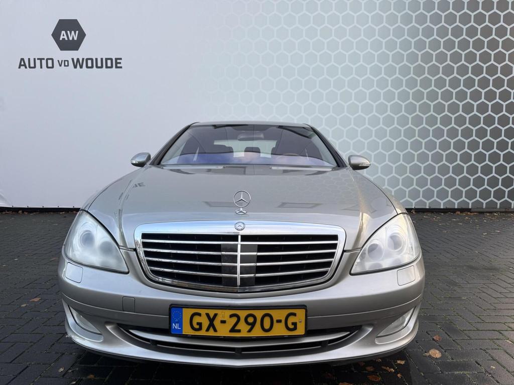 Mercedes S-klasse 500 Distronic 20 inch AMG Zwart Leer Xenon, Automaat, 5461 cc, Achterwielaandrijving, Gebruikt
