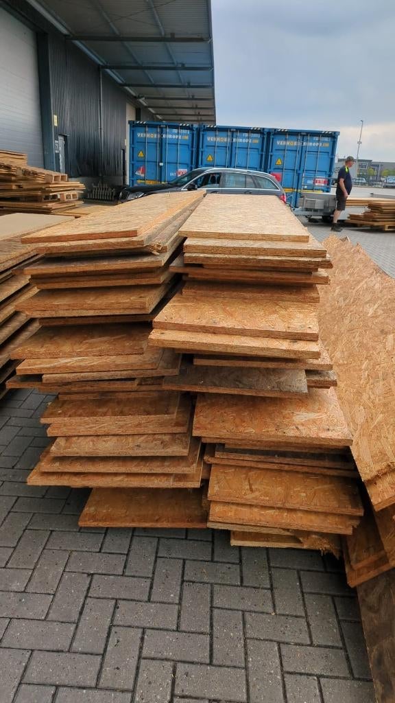 OSB platen, Ophalen, Gebruikt, Minder dan 25 mm, Overige typen