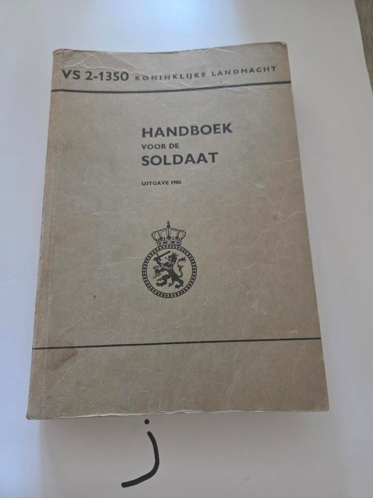 Handboek voor de Soldaat - Koninklijke Landmacht 1980, Ophalen of Verzenden