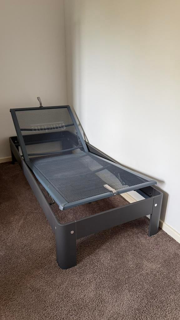 Auping Auronde eenpersoonsbed 90 x 2.20, Huis en Inrichting, Slaapkamer | Bedden, Ophalen, Verstelbaar, 90 cm, Eenpersoons