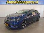 Renault Mégane Estate 1.3 TCe Bose NAVI/CRUISE/TRHAAK/CLIMA, Euro 6, 4 cilinders, Blauw, Leder en Stof