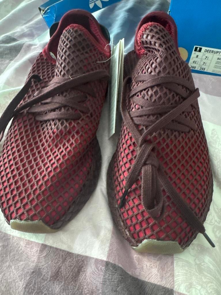 Nieuwe Adidas Deerupt Runner sneakers maat 41 1/3, Overige kleuren, Nieuw, Ophalen of Verzenden, Sneakers of Gympen