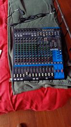 Yamaha MG16XU Mengpaneel, Ophalen of Verzenden, Zo goed als nieuw, 10 tot 20 kanalen, Microfooningang