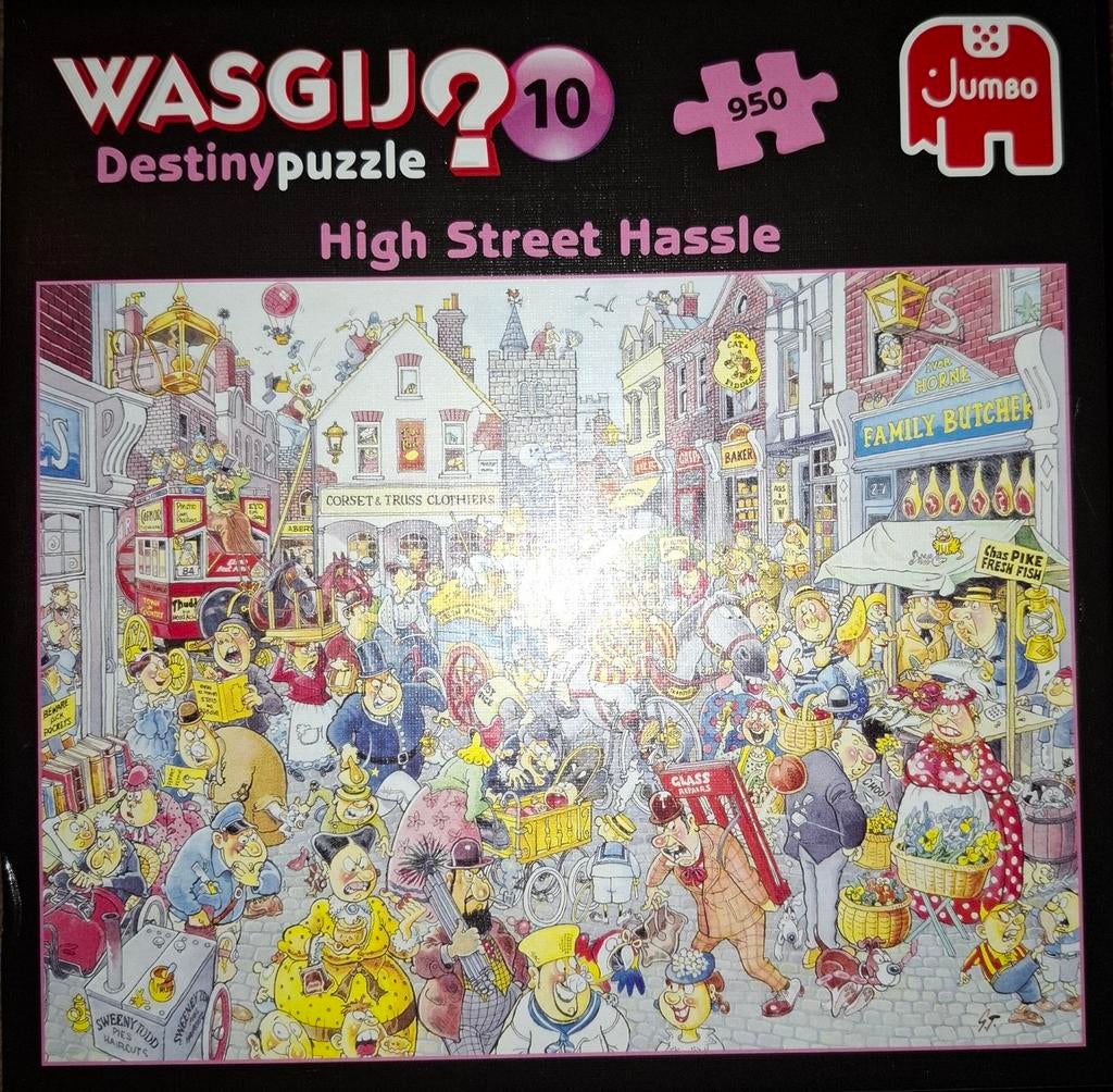 Wasgij Destiny 10 'High Street Hassle' 950 stukjes, Ophalen