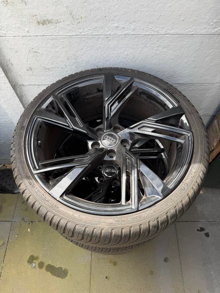 Audi 20 inch met Goodyear All-Season banden – 275/30 R20, Ophalen, Gebruikt, 275 mm, Banden en Velgen