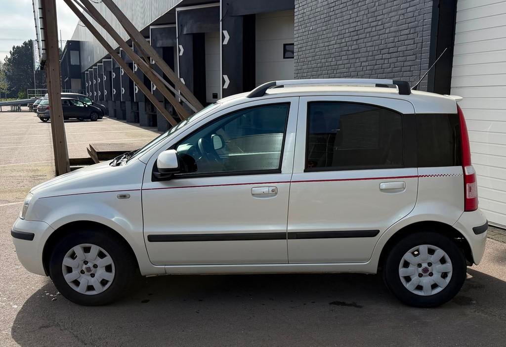 Fiat Panda 1.2 Sempre AIRCO/RIEMVERVANGEN/LEDERSTUUR/5DEURS, Euro 5, Stof, Gebruikt, Origineel Nederlands