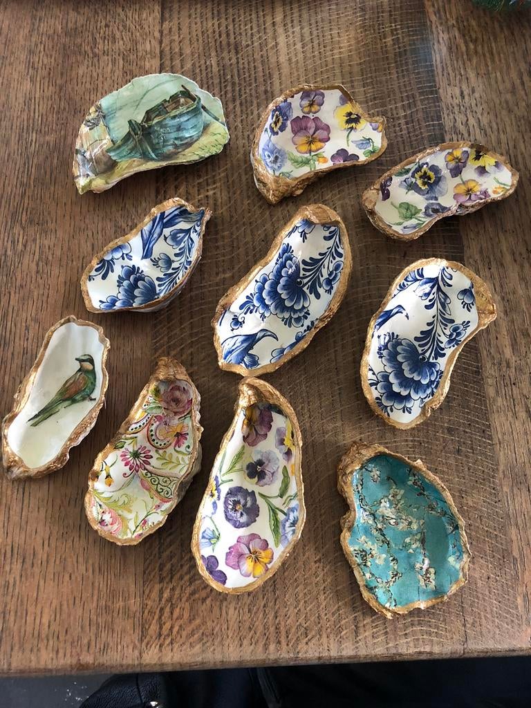 Handgemaakte oesters van t wad 10 stuks, Ophalen of Verzenden, Nieuw