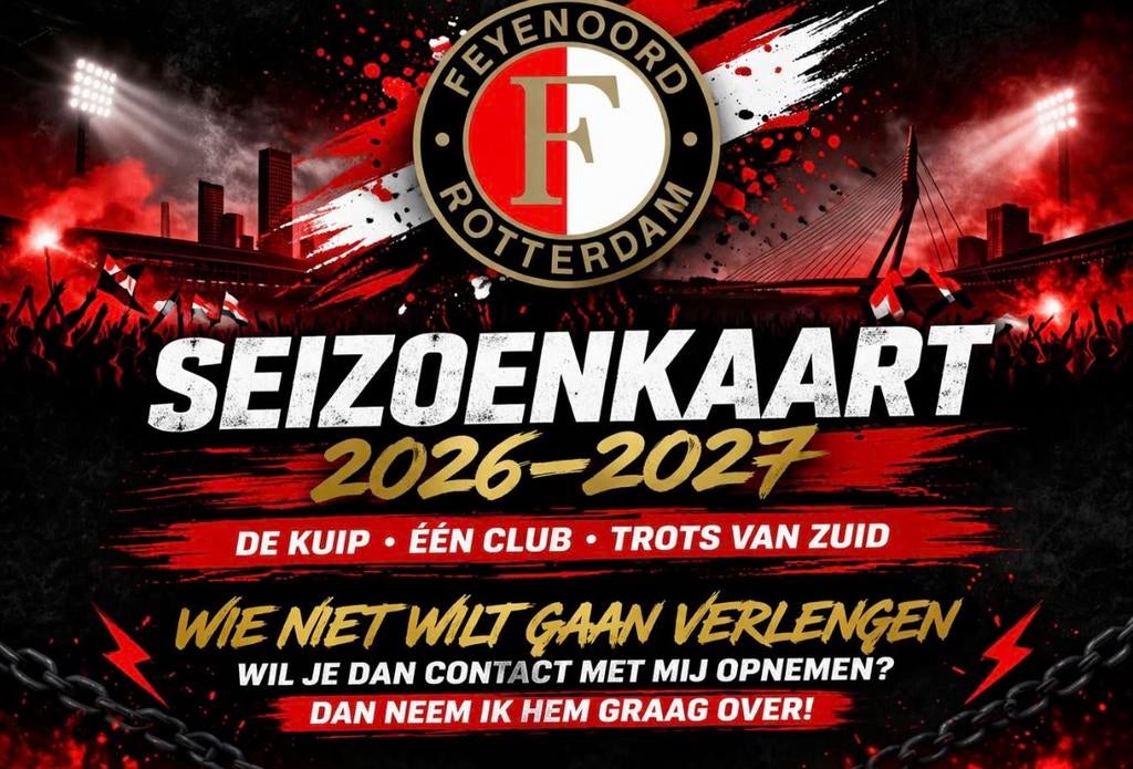 Gezocht seizoenskaart., Eén persoon