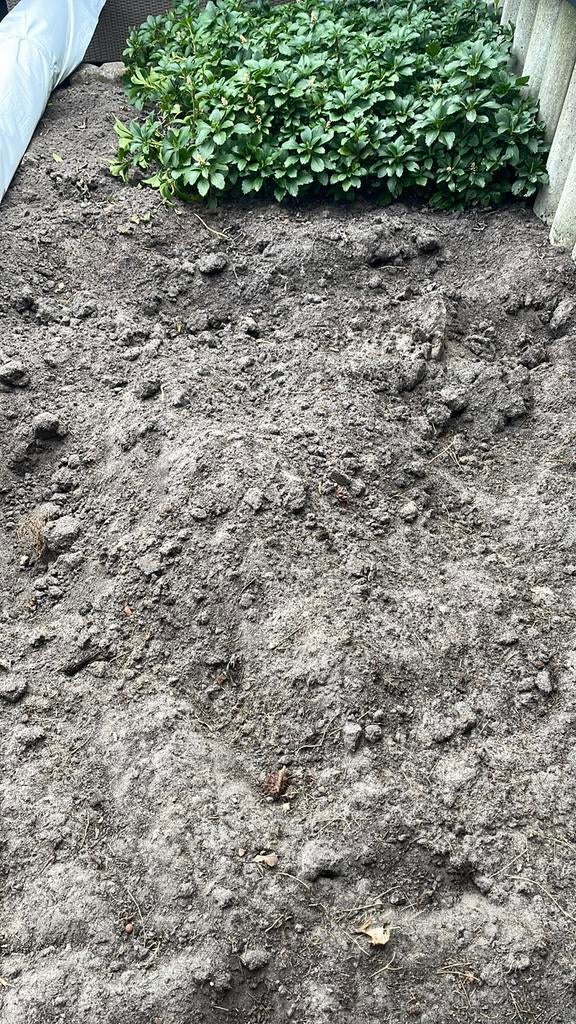 3 m3 Zwarte grond GRATIS, Tuin en Terras, Zand, Ophalen, Zo goed als nieuw, Overige typen