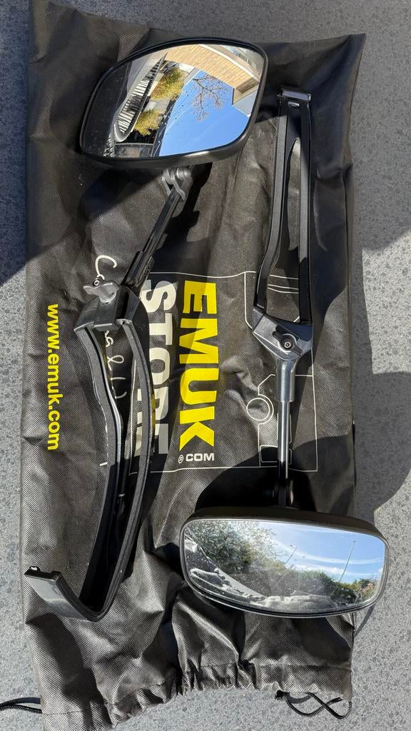 EMUK Caravanspiegels Mercedes GLC (2015-2019) XL, Caravans en Kamperen, Caravan accessoires, Zo goed als nieuw, Ophalen