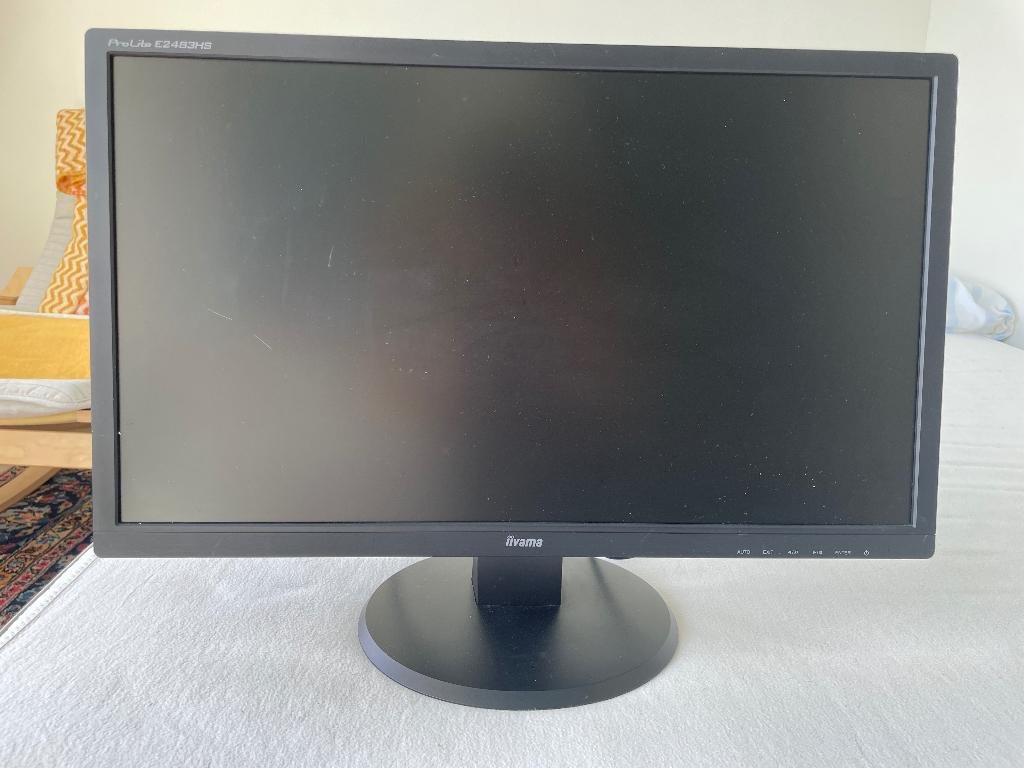 Beeldscherm iiyama 24“, Computers en Software, Monitoren, Ophalen, Gebruikt, Full HD, Onbekend