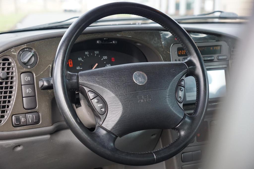 Saab 9-3 Cabrio 2.0t S | Jet Black Metallic | Nette kap/Lede, Auto's, Voorwielaandrijving, Gebruikt, 4 cilinders, 4 stoelen