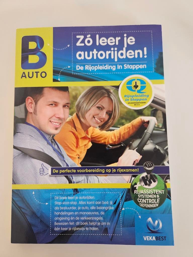Auto B Vekabest Zo leer je autorijden! PRaktijkboek RIS, Ophalen of Verzenden, Zo goed als nieuw, Overige niveaus, Nederlands