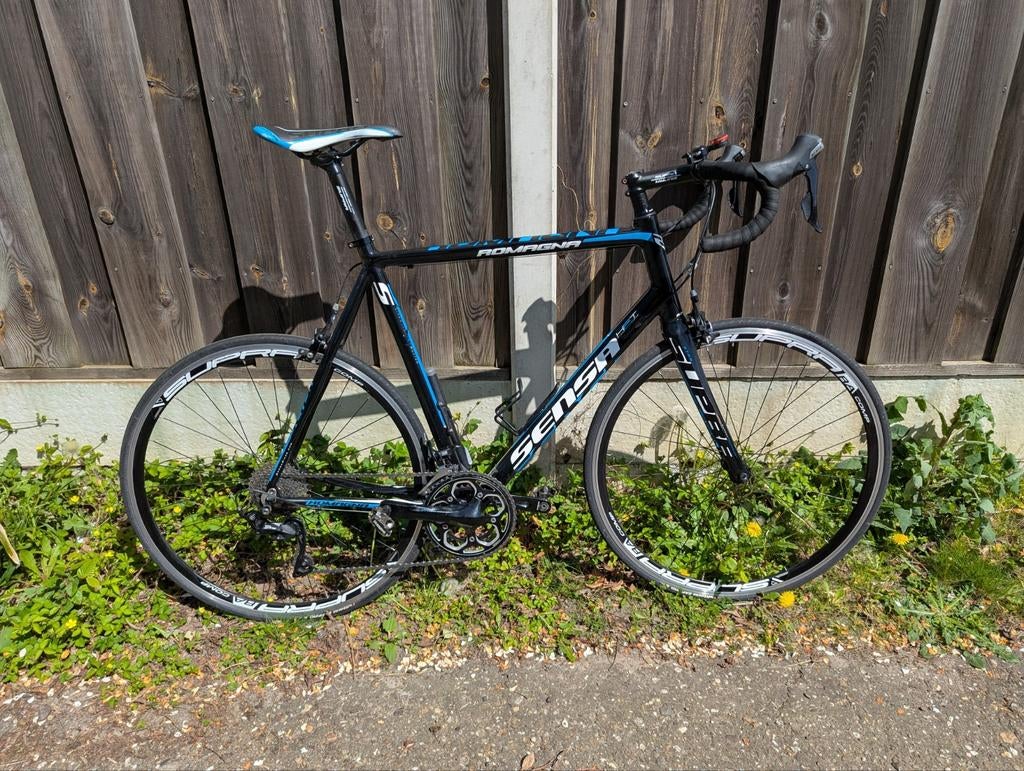 Sensa Romagna racefiets Shimano 105 - Framemaat 62cm, 28 inch, Gebruikt, Aluminium, 61 tot 65 cm