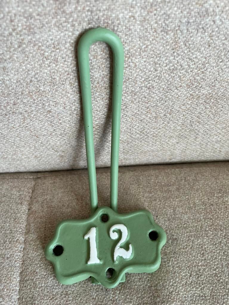 Kapstokhaakje school , vintage., Huis en Inrichting, Woonaccessoires | Kapstokken, Zo goed als nieuw, Minder dan 100 cm, Metaal
