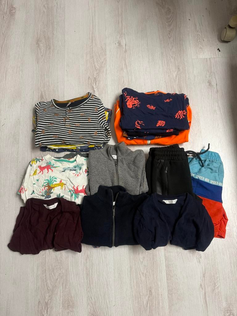 Kledingpakket jongens maat 110/116, Kinderen en Baby's, Kinderkleding | Maat 116, Ophalen of Verzenden, Gebruikt, Jongen, Setje