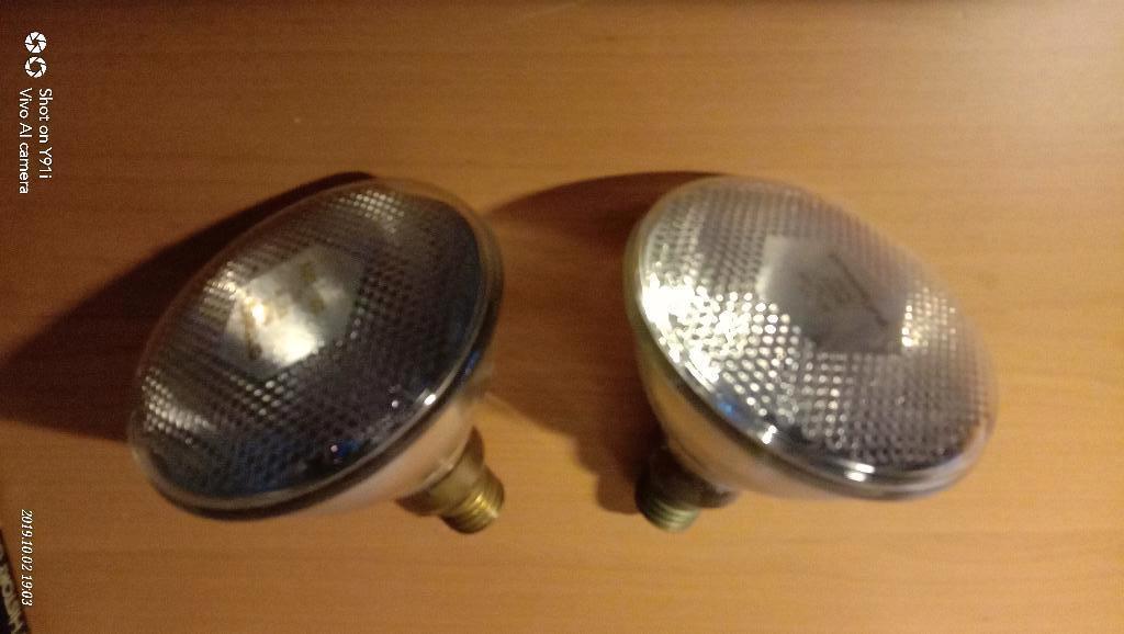 2x ormalights 100w, Led-lamp, Minder dan 30 watt, Zo goed als nieuw, E27 (groot)
