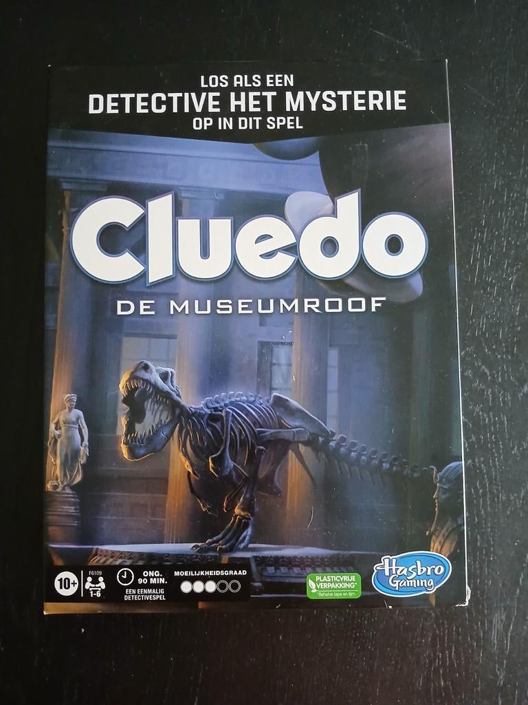 Cluedo Escape De Museumroof, Ophalen of Verzenden, Nieuw