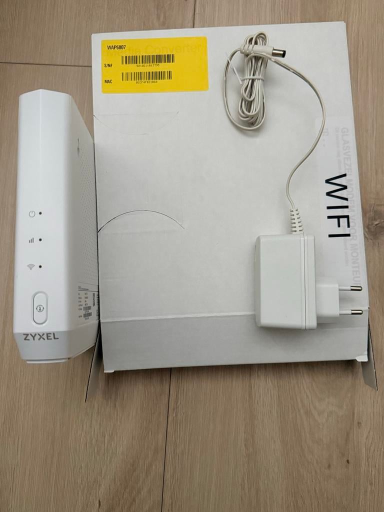 Zyxel WAP6807 Glasvezel Wifi Router, Ophalen of Verzenden, Nieuw, Router