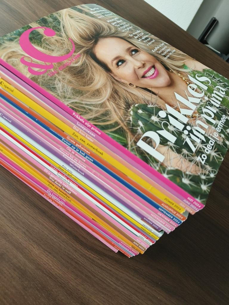 &C Chantal Janzen magazines 2024 + 2025, Boeken, Ophalen of Verzenden, Zo goed als nieuw, Glossy
