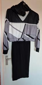 ChicMe mouwloze jurk met hoodie maat S. Nieuw, Zwart, Nieuw, Ophalen of Verzenden, Maat 36 (S)