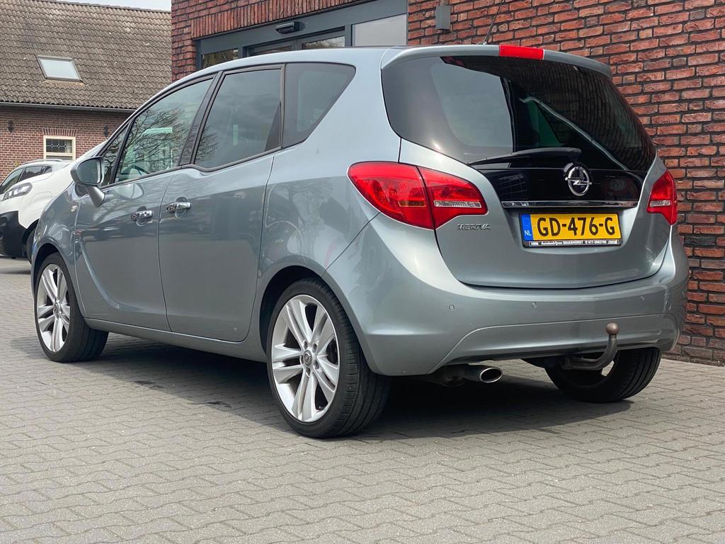 Opel Meriva 1.4 Turbo Cosmo trekhaak/stoel/stuurverwarming, Auto's, Voorwielaandrijving, 15 km/l, Gebruikt, 680 kg
