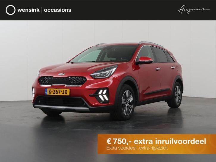 Kia Niro 1.6 GDi Hybrid DynamicPlusLine | Lederen Interieur, Auto's, Kia, Bedrijf, Te koop, Niro, ABS, Achteruitrijcamera, Adaptive Cruise Control
