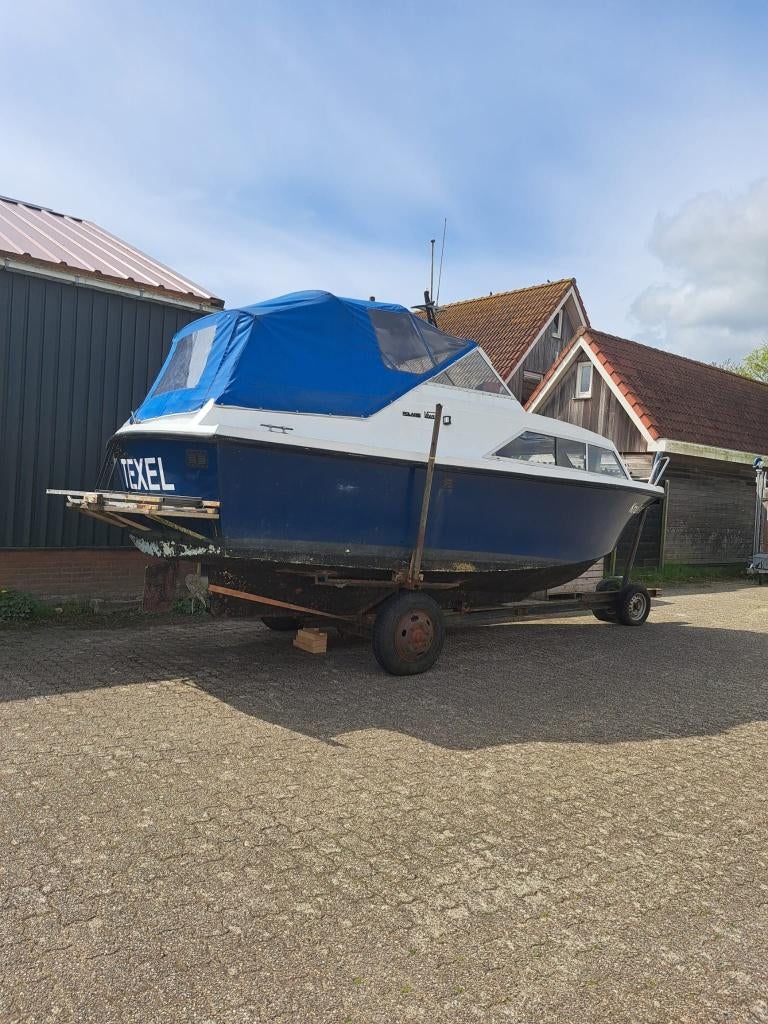 Polaris kajuitboot, Watersport en Boten, Ophalen, Gebruikt, Diesel, Polyester