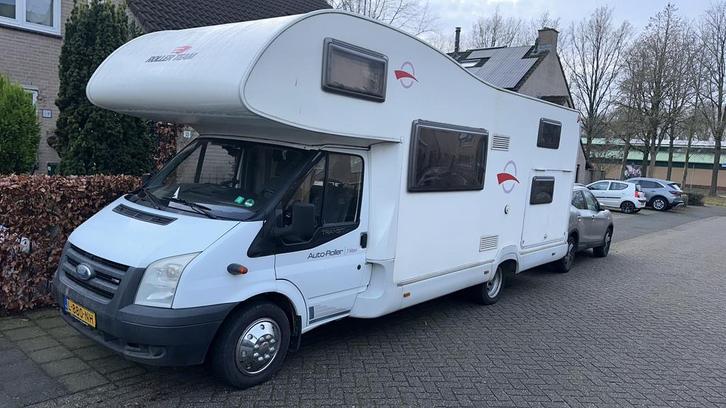 Mooie ruime camper te koop!, Caravans en Kamperen, Campers, Particulier, Alkoof, Ophalen