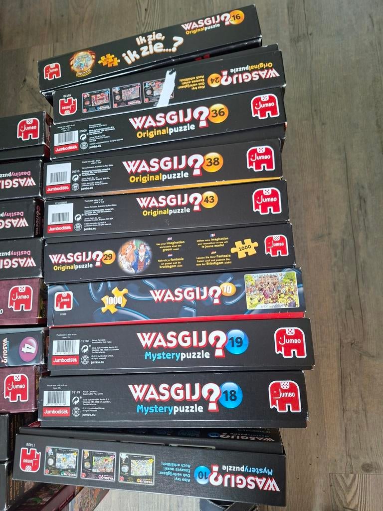 Wasgij puzzels, Ophalen, 500 t/m 1500 stukjes, Zo goed als nieuw